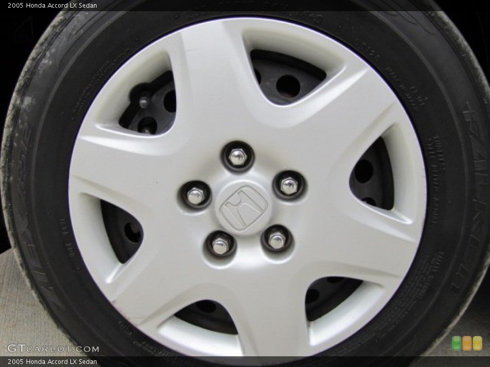 2005 Honda Accord LX Sedan Wheel and Tire Photo #74848949