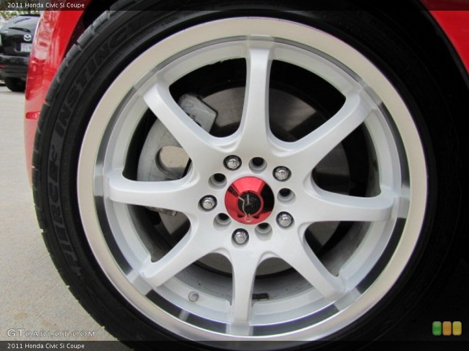 2011 Honda Civic Custom Wheel and Tire Photo #74849102