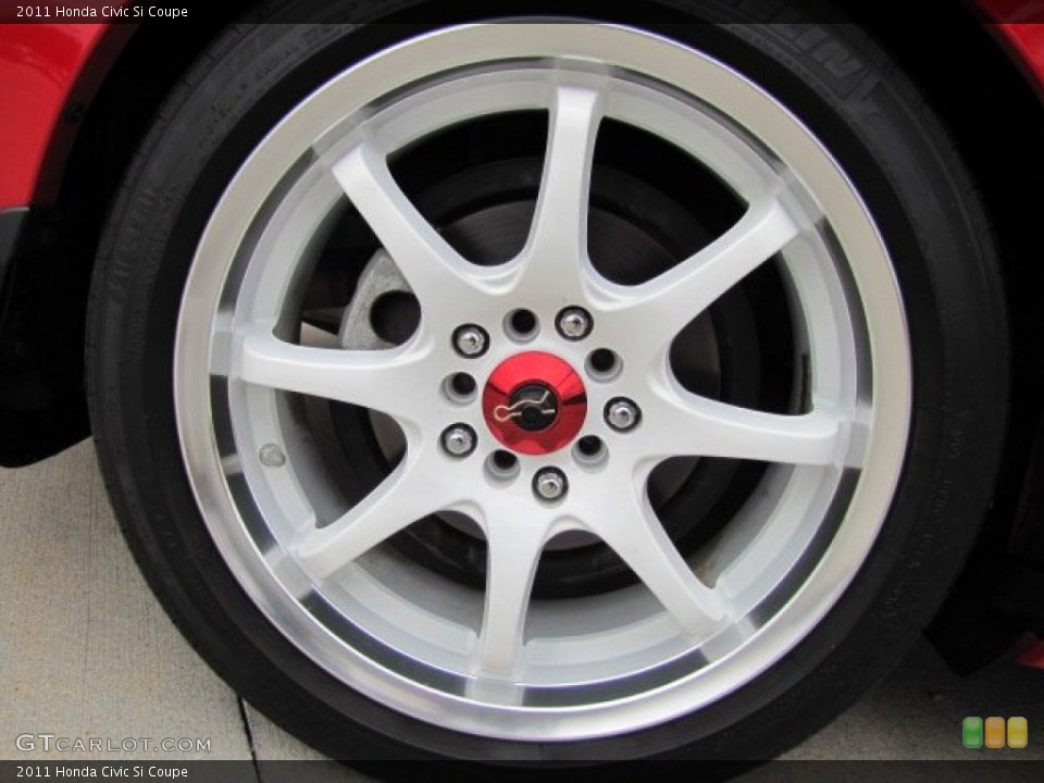 2011 Honda Civic Custom Wheel and Tire Photo #74849105