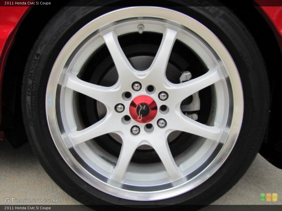 2011 Honda Civic Custom Wheel and Tire Photo #74849108