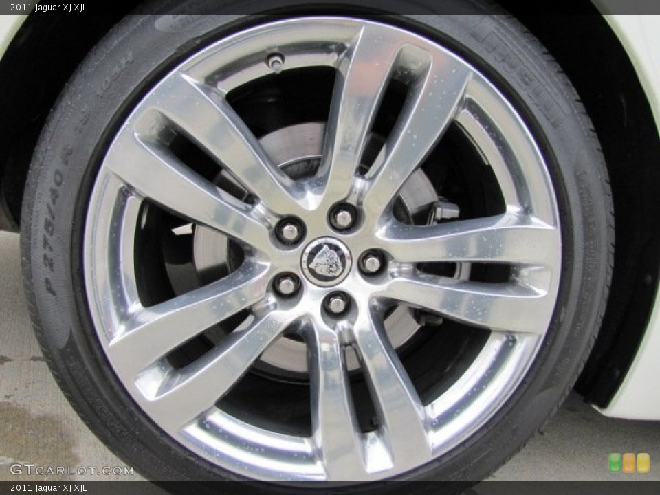 2011 Jaguar XJ XJL Wheel and Tire Photo #74849303