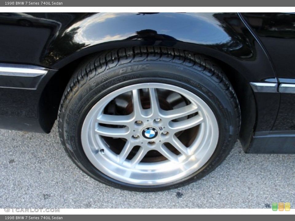 1998 BMW 7 Series 740iL Sedan Wheel and Tire Photo #74852207