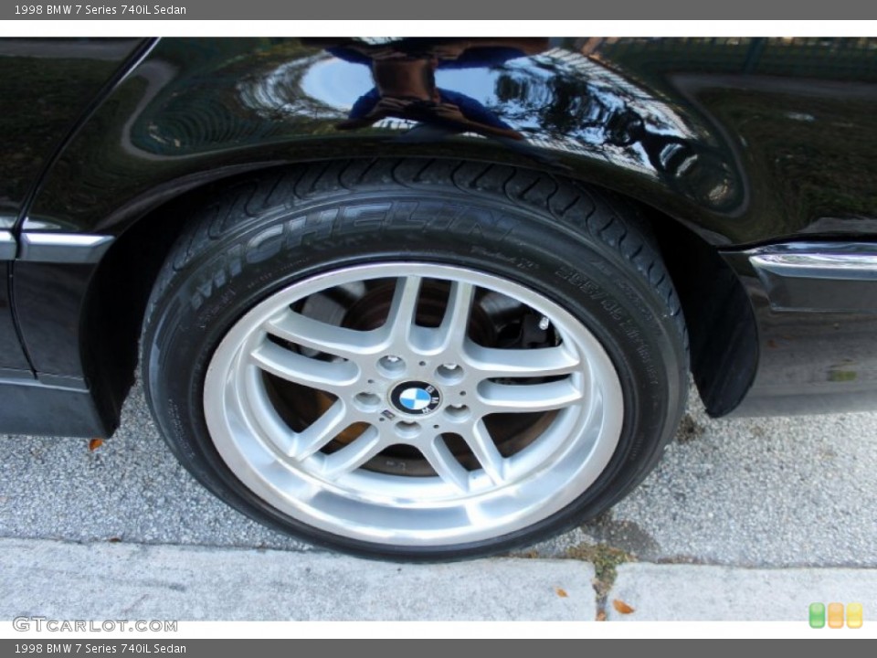 1998 BMW 7 Series 740iL Sedan Wheel and Tire Photo #74852231