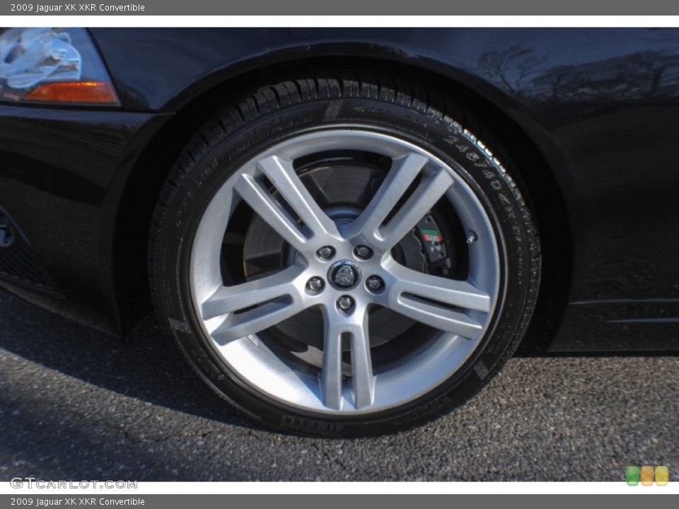 2009 Jaguar XK XKR Convertible Wheel and Tire Photo #74853194
