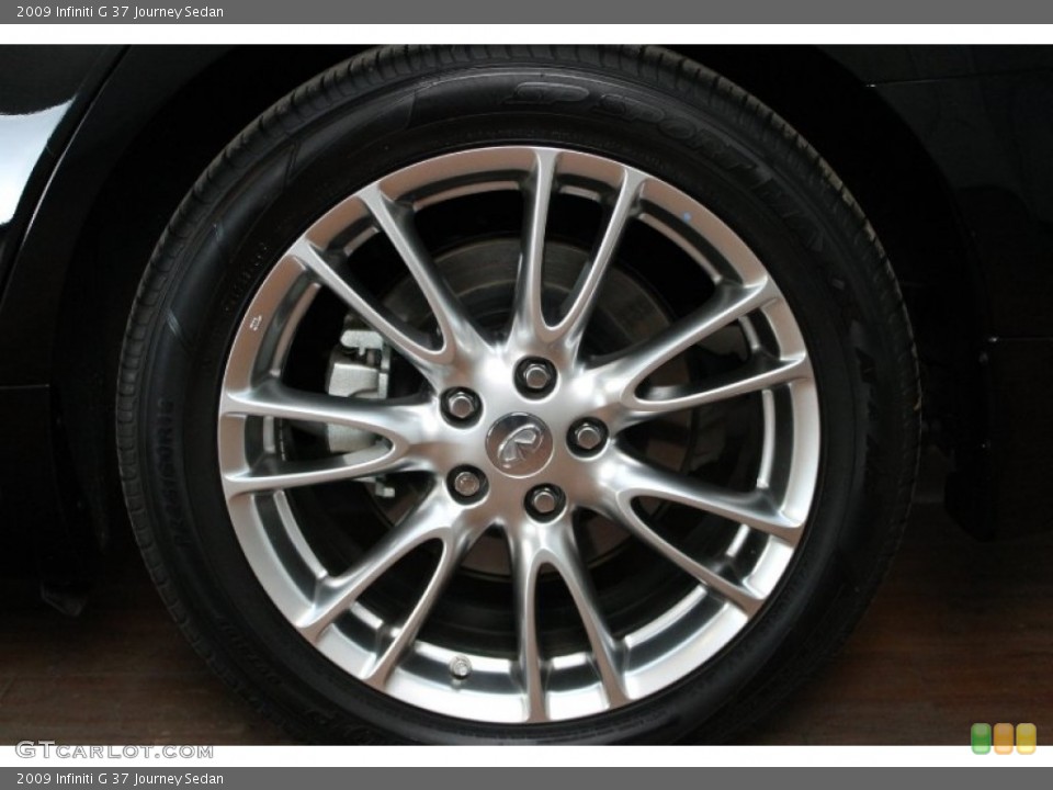 2009 Infiniti G 37 Journey Sedan Wheel and Tire Photo #74857578