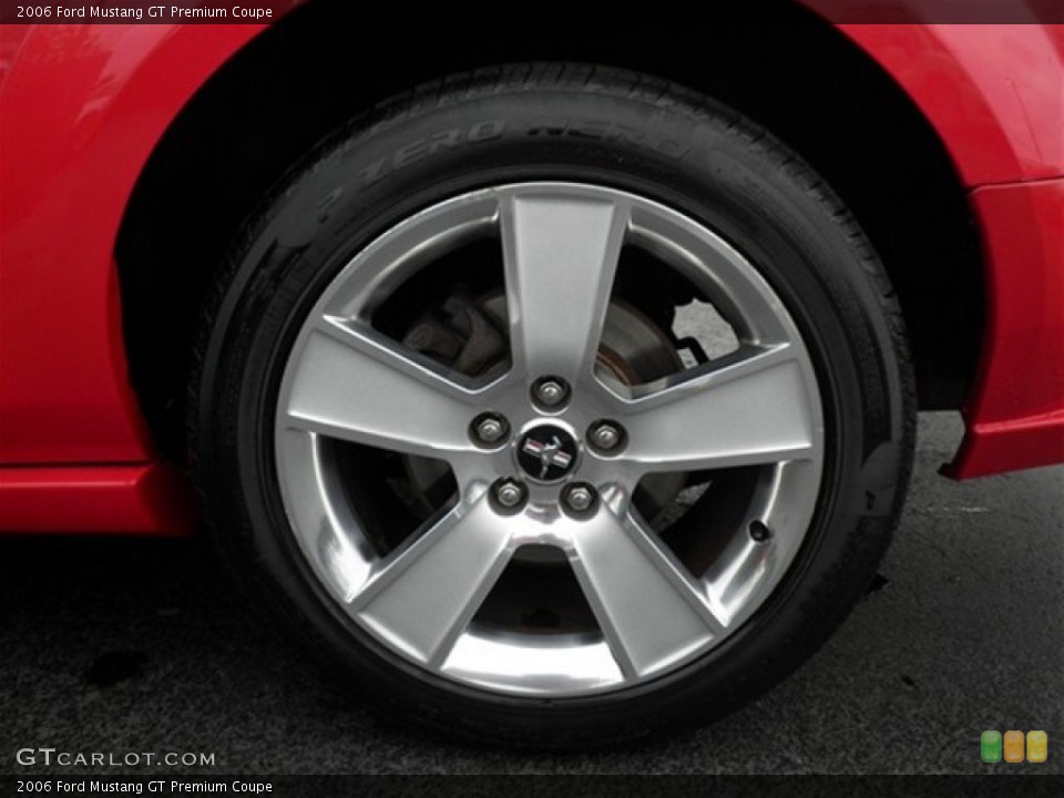 2006 Ford Mustang GT Premium Coupe Wheel and Tire Photo #74858182