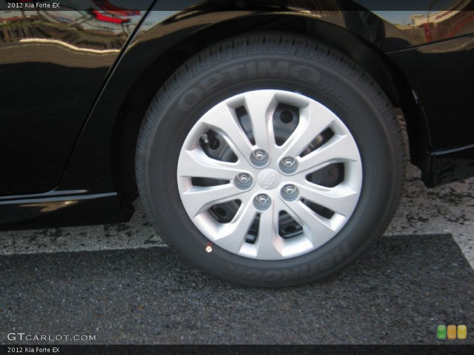 2012 Kia Forte EX Wheel and Tire Photo #74859728