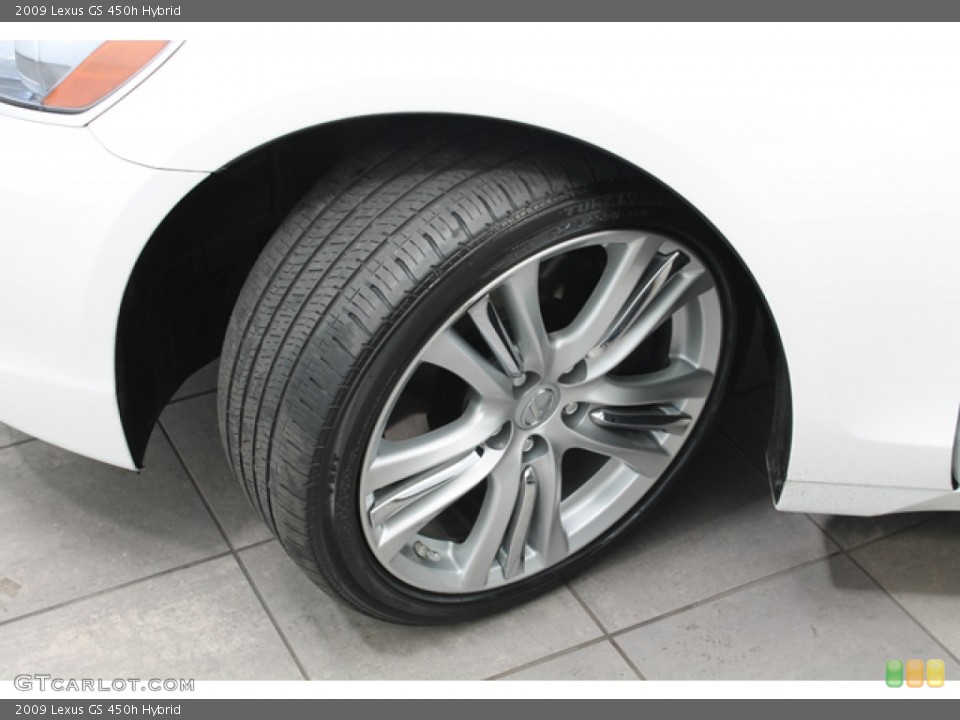 2009 Lexus GS 450h Hybrid Wheel and Tire Photo #74864828