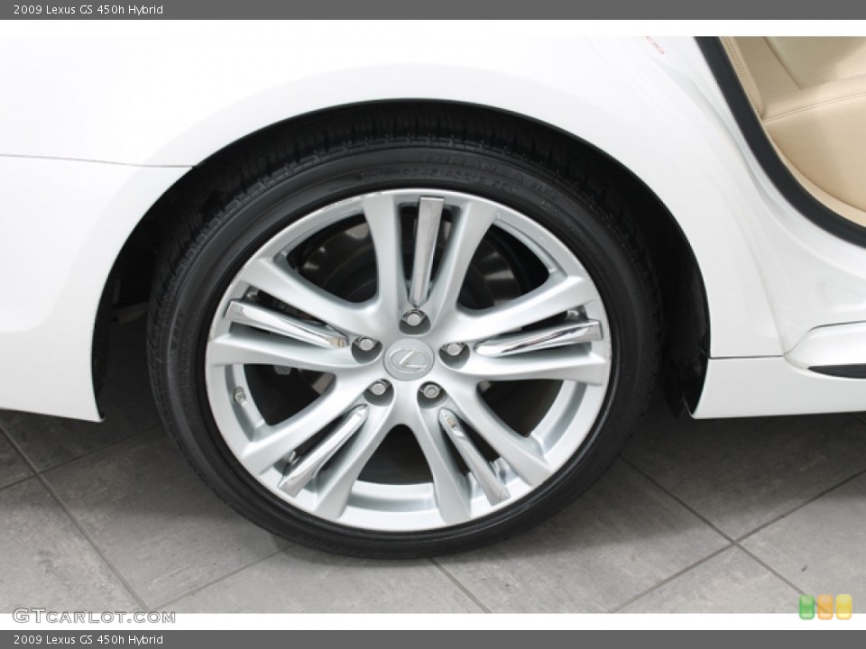2009 Lexus GS 450h Hybrid Wheel and Tire Photo #74864861