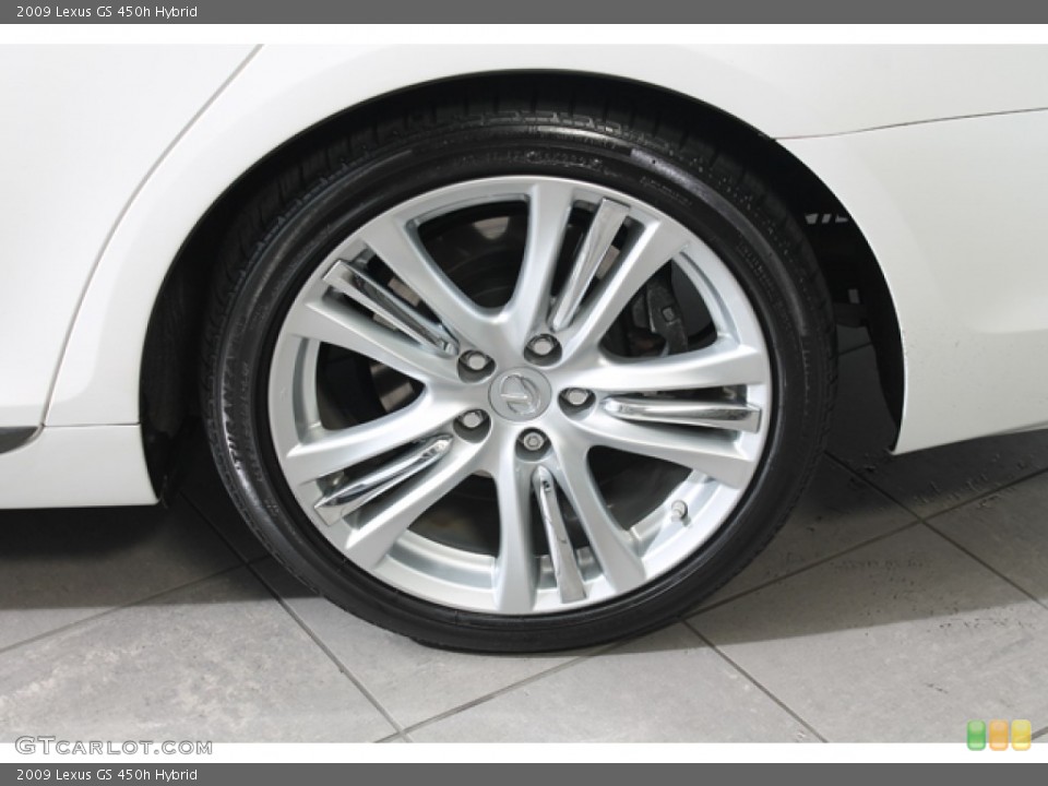 2009 Lexus GS 450h Hybrid Wheel and Tire Photo #74864867