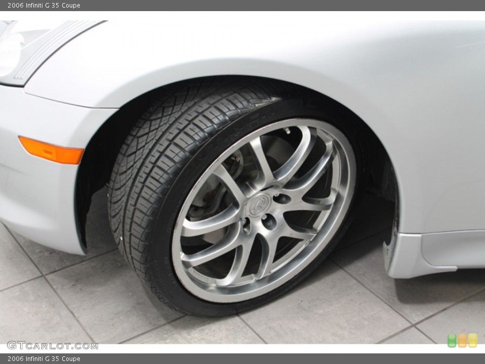 2006 Infiniti G 35 Coupe Wheel and Tire Photo #74865965