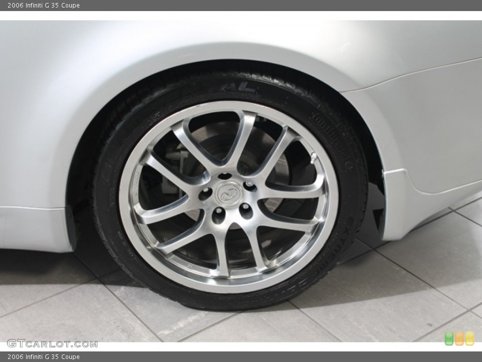 2006 Infiniti G 35 Coupe Wheel and Tire Photo #74865983