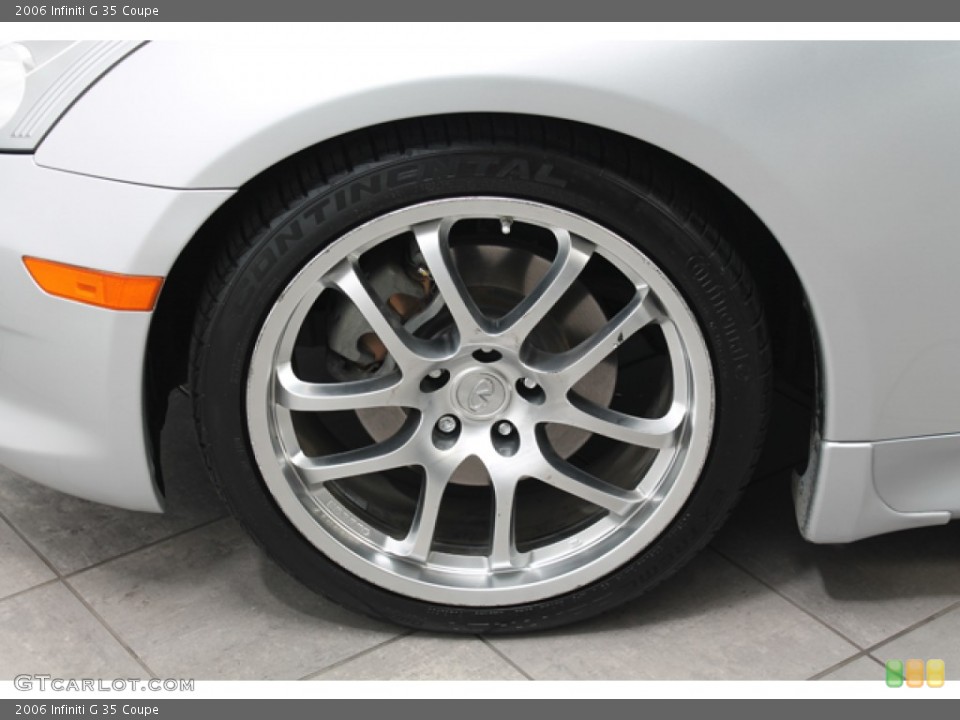 2006 Infiniti G 35 Coupe Wheel and Tire Photo #74865995