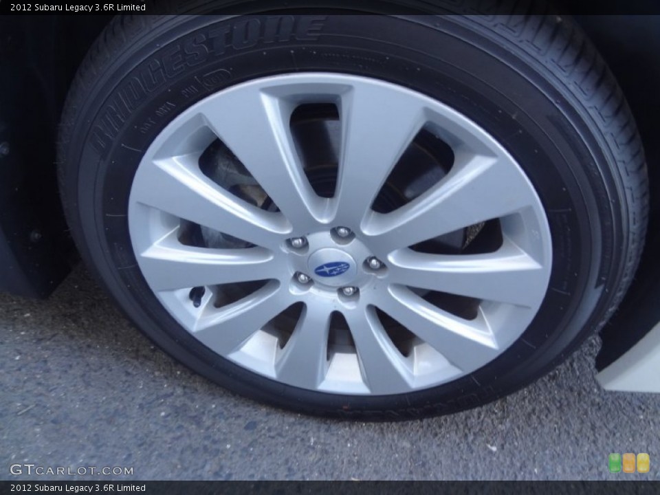 2012 Subaru Legacy 3.6R Limited Wheel and Tire Photo #74867789