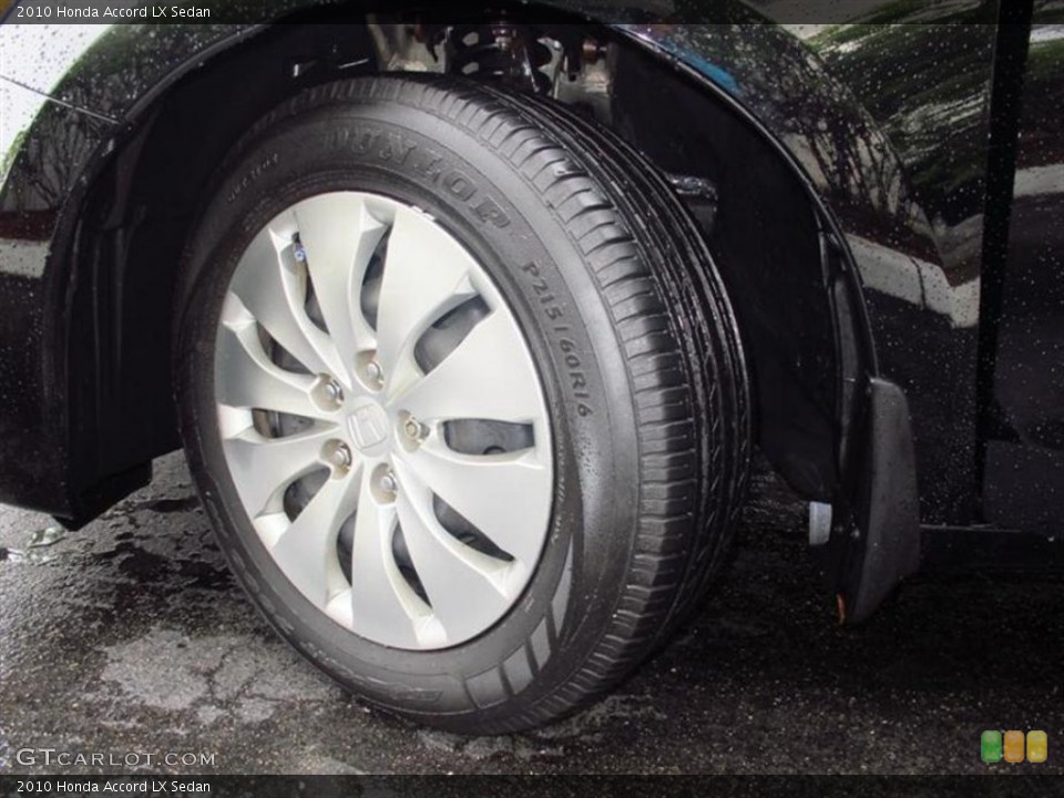 2010 Honda Accord LX Sedan Wheel and Tire Photo #74873528