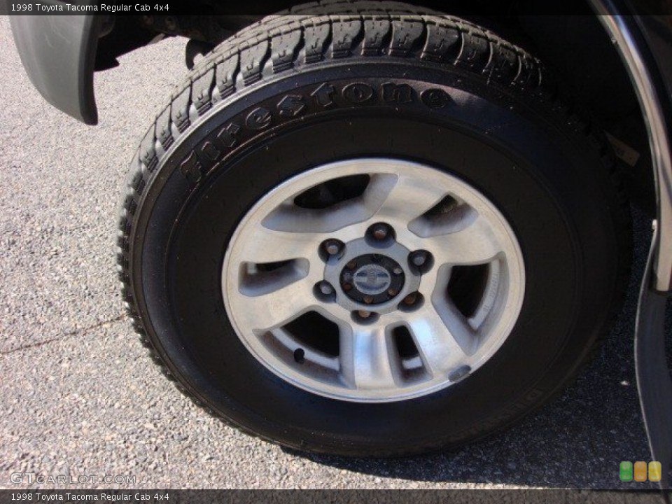 1998 Toyota Tacoma Regular Cab 4x4 Wheel and Tire Photo #74876776