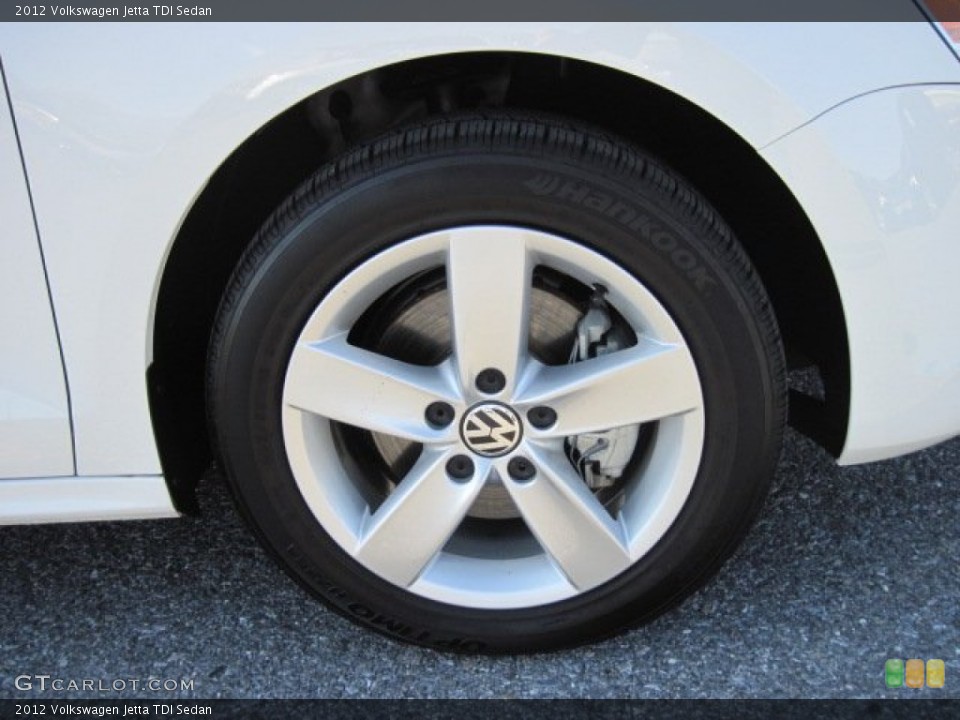 2012 Volkswagen Jetta TDI Sedan Wheel and Tire Photo #74881074
