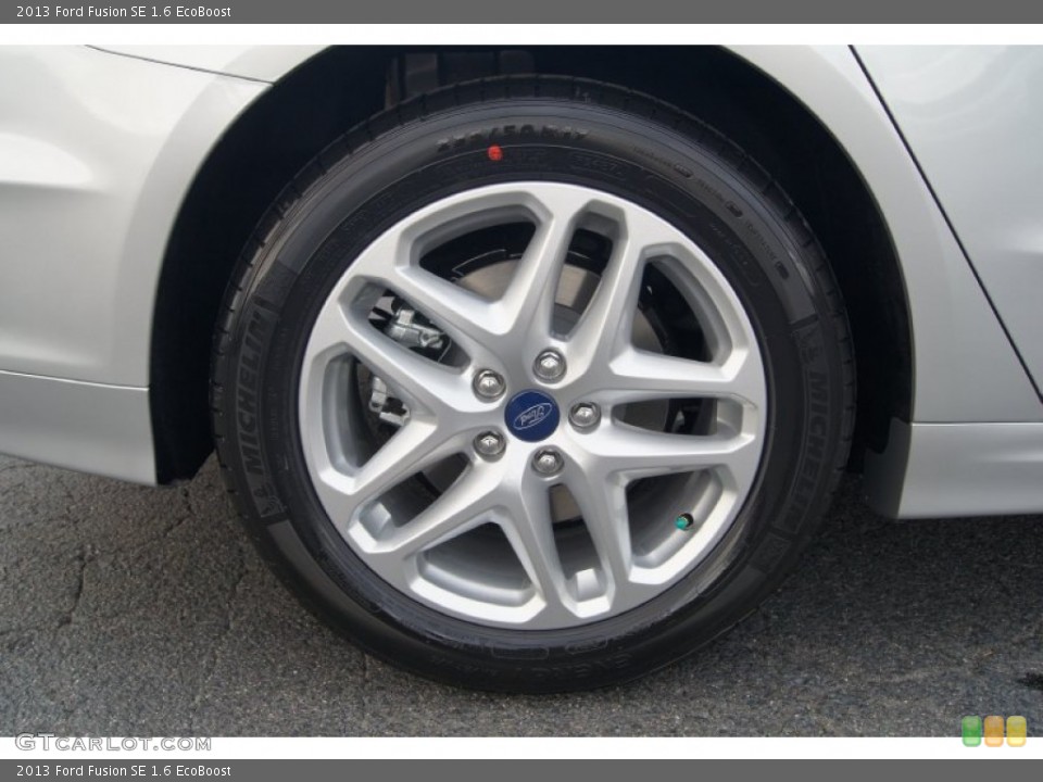 2013 Ford Fusion SE 1.6 EcoBoost Wheel and Tire Photo #74882238