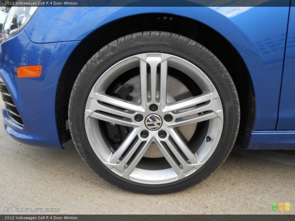 2013 Volkswagen Golf R 4 Door 4Motion Wheel and Tire Photo #74883060