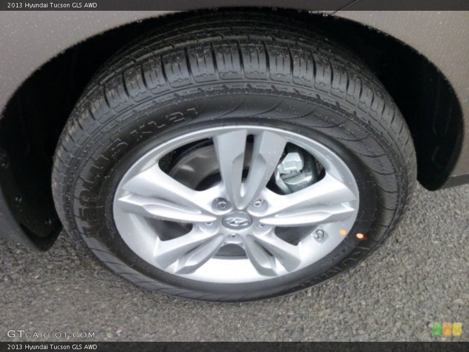 2013 Hyundai Tucson GLS AWD Wheel and Tire Photo #74888391