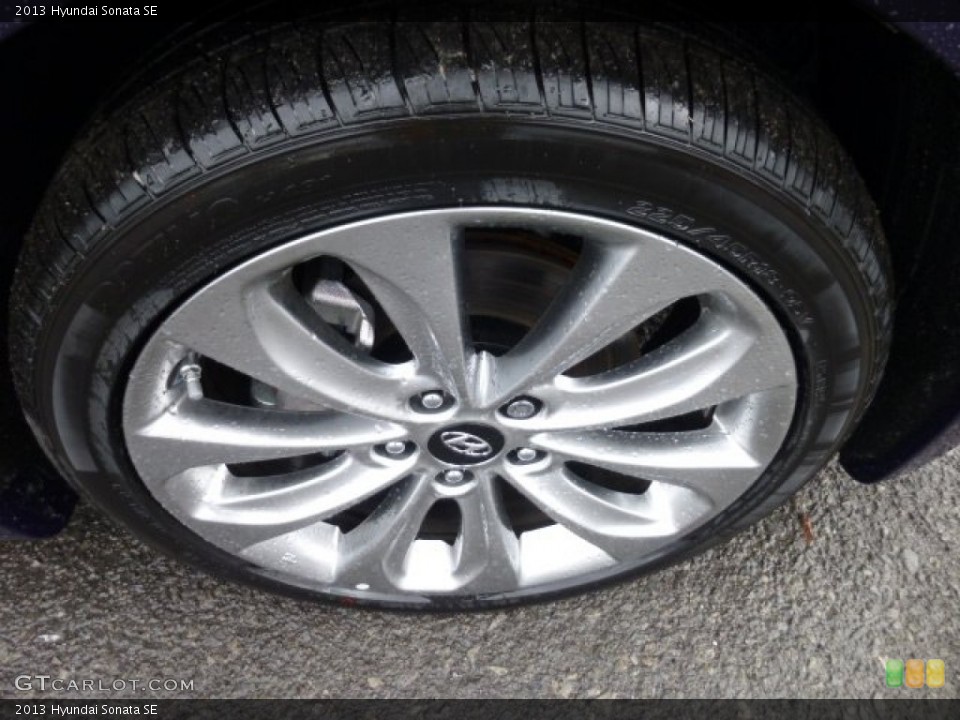 2013 Hyundai Sonata SE Wheel and Tire Photo #74889117