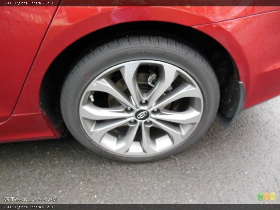 2013 Hyundai Sonata SE 2.0T Wheel and Tire Photo #74889480