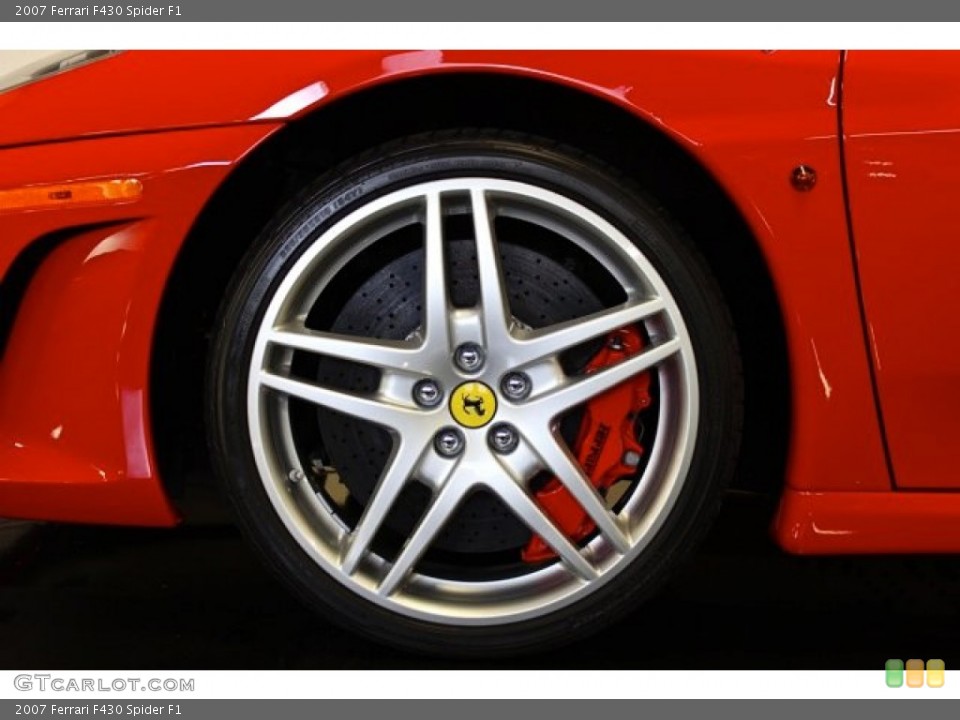 2007 Ferrari F430 Spider F1 Wheel and Tire Photo #74889699