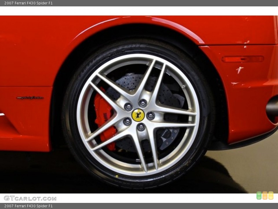 2007 Ferrari F430 Spider F1 Wheel and Tire Photo #74889717