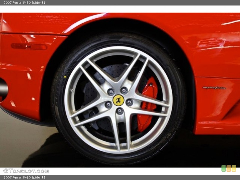 2007 Ferrari F430 Spider F1 Wheel and Tire Photo #74889737
