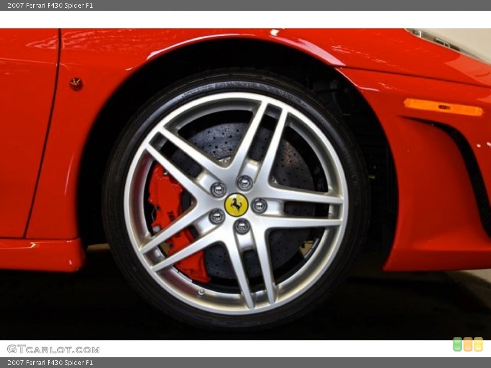 2007 Ferrari F430 Spider F1 Wheel and Tire Photo #74889755