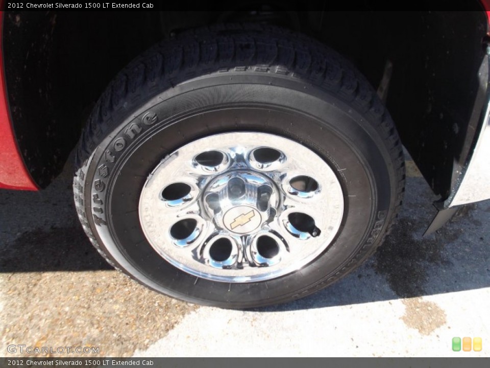 2012 Chevrolet Silverado 1500 LT Extended Cab Wheel and Tire Photo #74892999