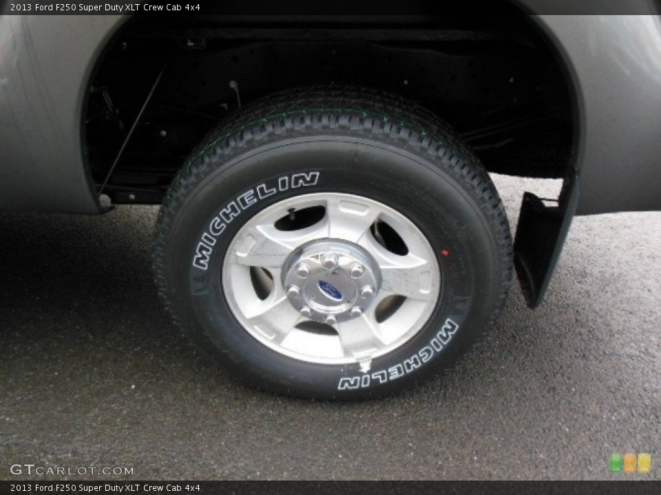 2013 Ford F250 Super Duty XLT Crew Cab 4x4 Wheel and Tire Photo #74896026
