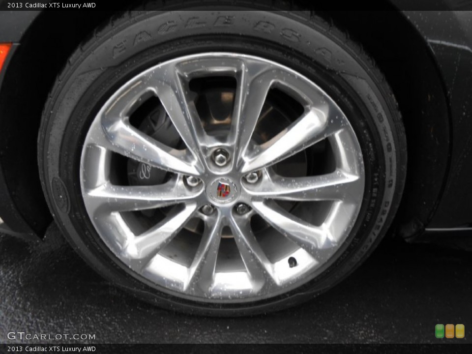2013 Cadillac XTS Luxury AWD Wheel and Tire Photo #74896944