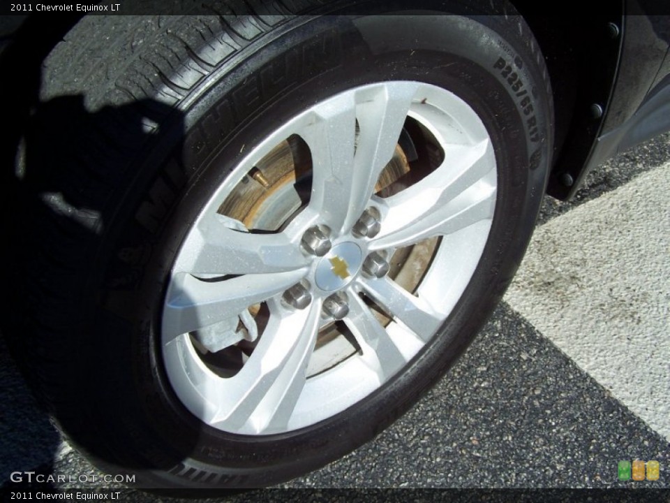 2011 Chevrolet Equinox LT Wheel and Tire Photo #74897223