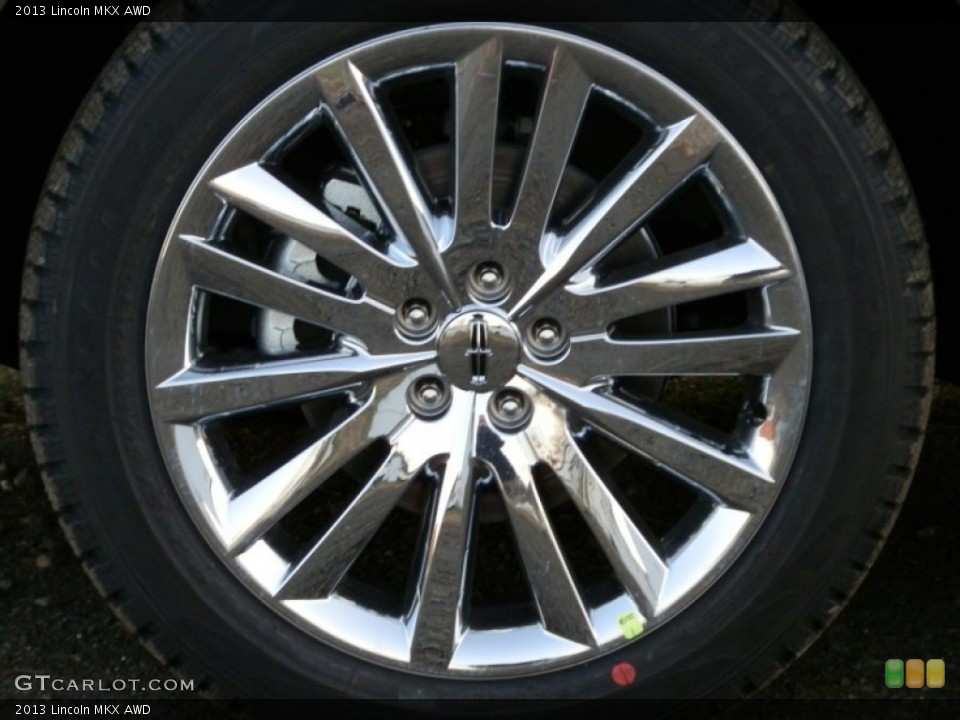 2013 Lincoln MKX AWD Wheel and Tire Photo #74898071