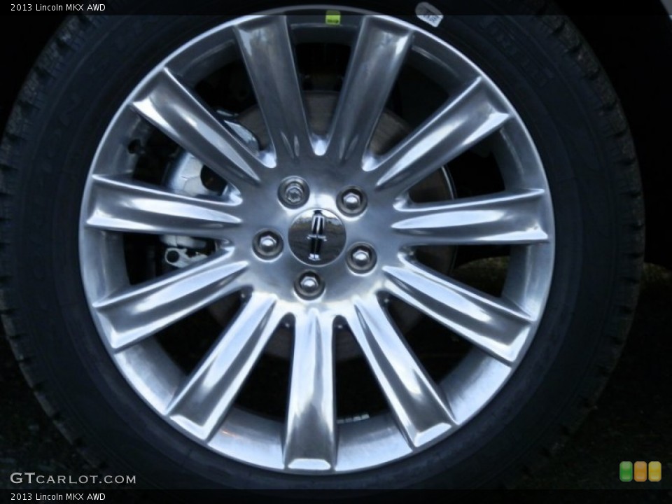 2013 Lincoln MKX AWD Wheel and Tire Photo #74898803