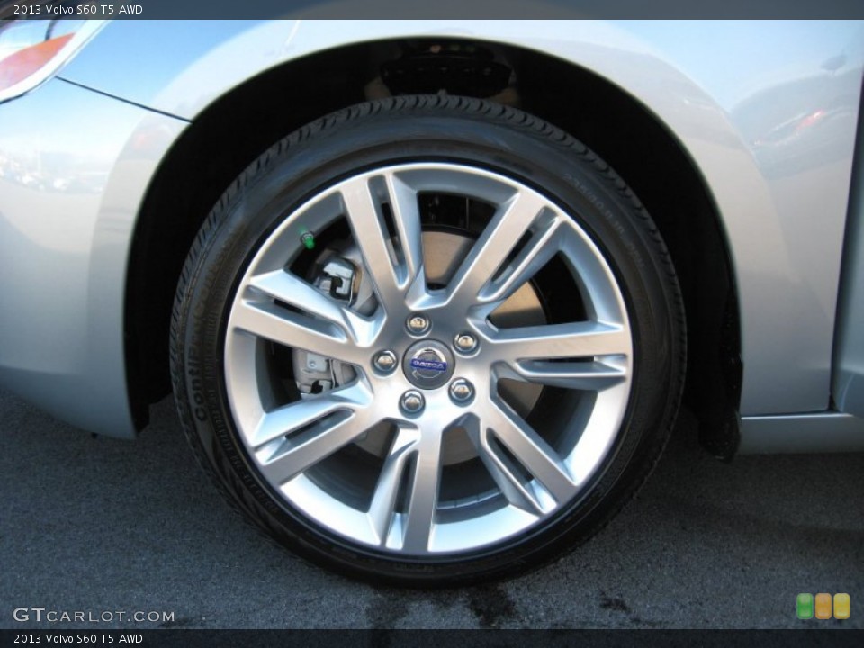 2013 Volvo S60 T5 AWD Wheel and Tire Photo #74899350