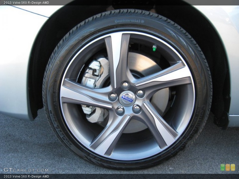 2013 Volvo S60 R-Design AWD Wheel and Tire Photo #74900022