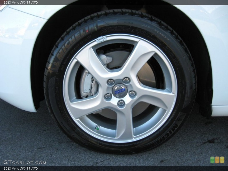 2013 Volvo S60 T5 AWD Wheel and Tire Photo #74901489