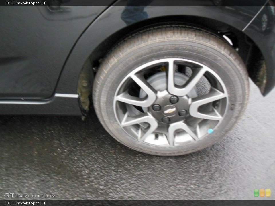 2013 Chevrolet Spark LT Wheel and Tire Photo #74904912