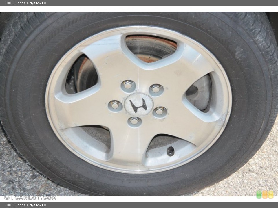 2000 Honda Odyssey EX Wheel and Tire Photo #74909743