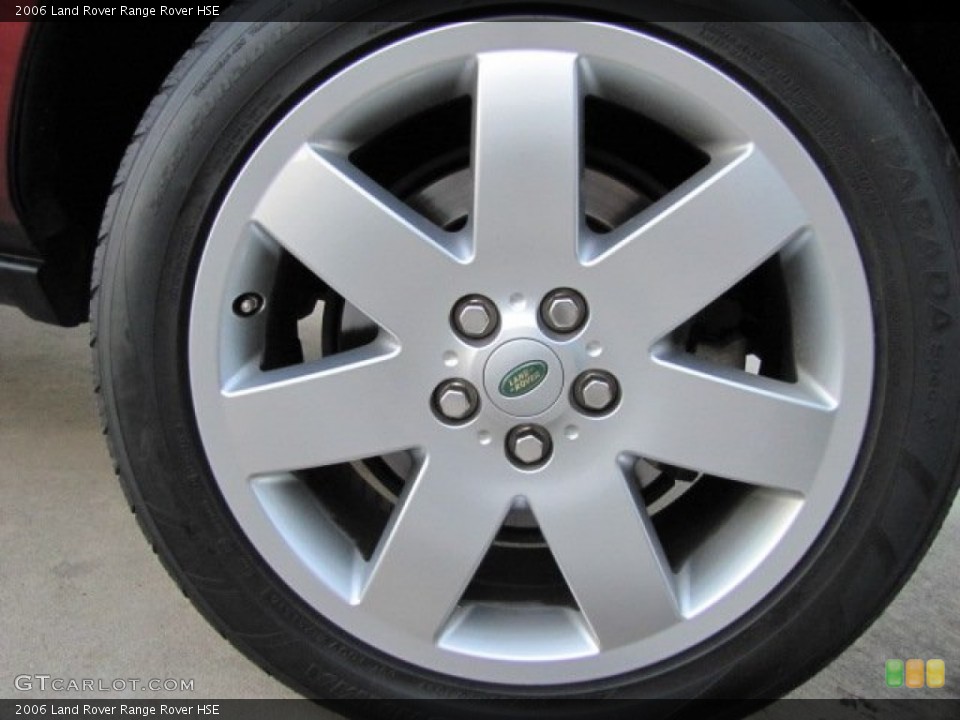 2006 Land Rover Range Rover HSE Wheel and Tire Photo #74911587