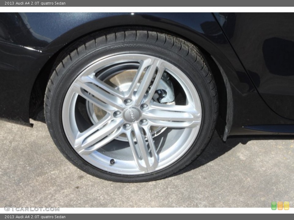 2013 Audi A4 2.0T quattro Sedan Wheel and Tire Photo #74915299