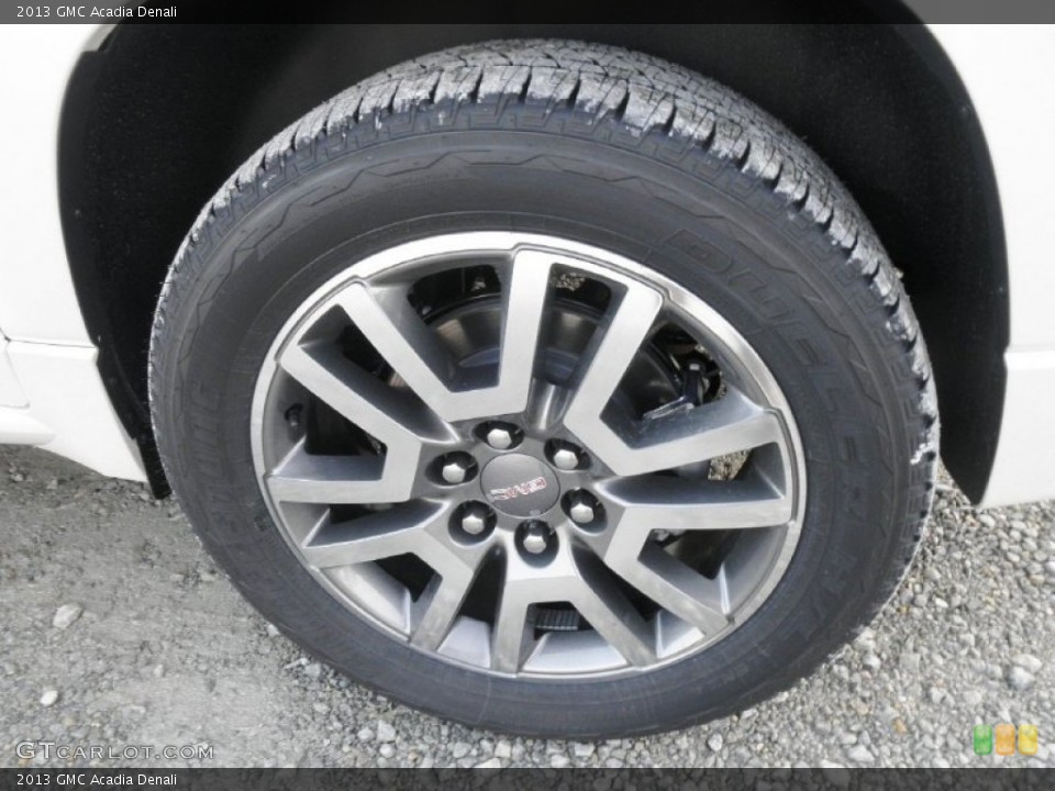 2013 GMC Acadia Denali Wheel and Tire Photo #74922318