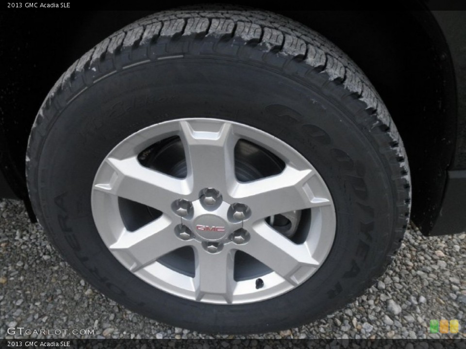2013 GMC Acadia SLE Wheel and Tire Photo #74922687
