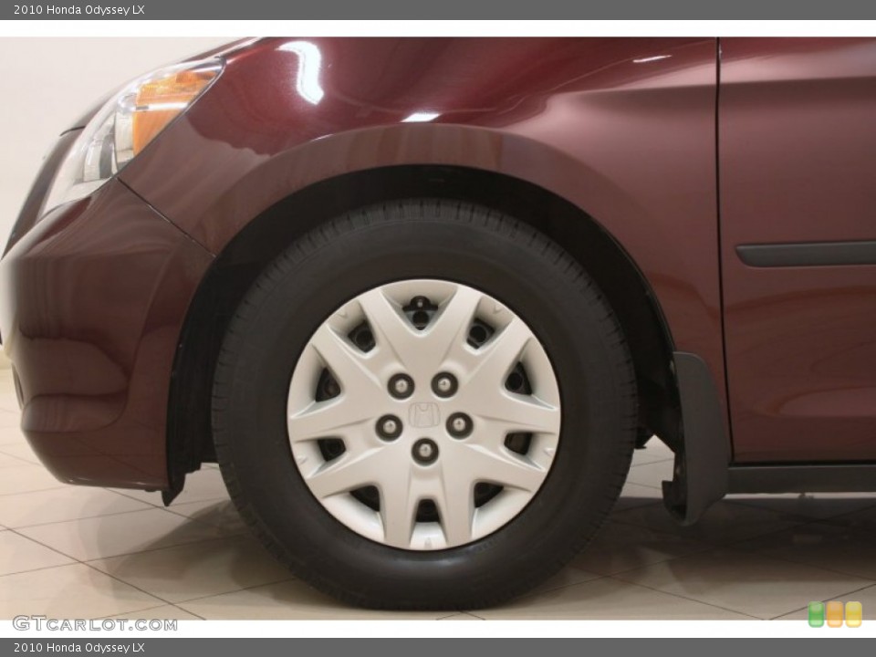 2010 Honda Odyssey LX Wheel and Tire Photo #74923088