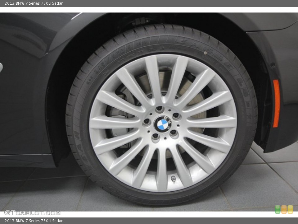2013 BMW 7 Series 750Li Sedan Wheel and Tire Photo #74925883
