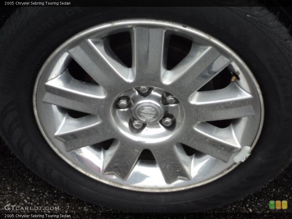 2005 Chrysler Sebring Touring Sedan Wheel and Tire Photo #74934547