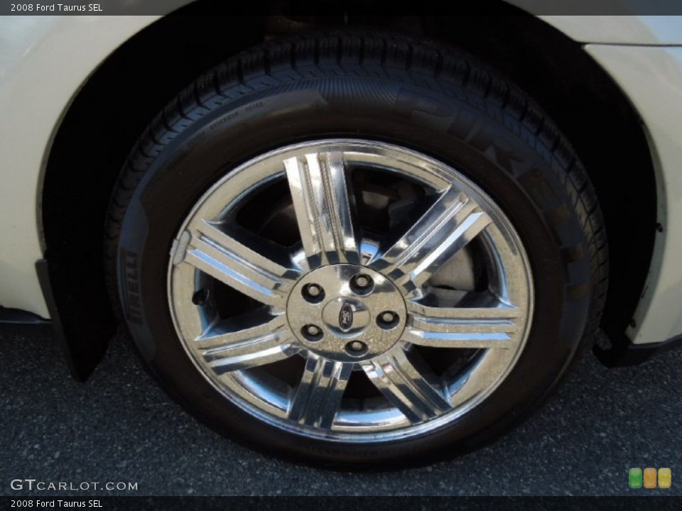 2008 Ford Taurus SEL Wheel and Tire Photo #74935799
