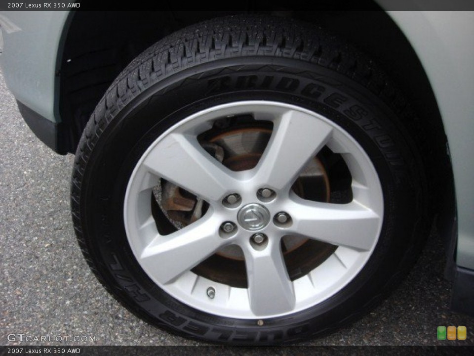 2007 Lexus RX 350 AWD Wheel and Tire Photo #74937353